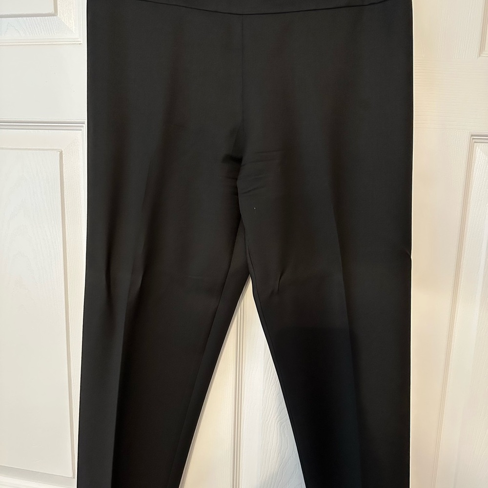 Calvin Klein Collection Black Straight Leg Pants